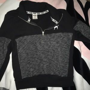 PINK VS quarter zip